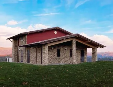 Villa in legno lamellare - Valfabbrica (PG)